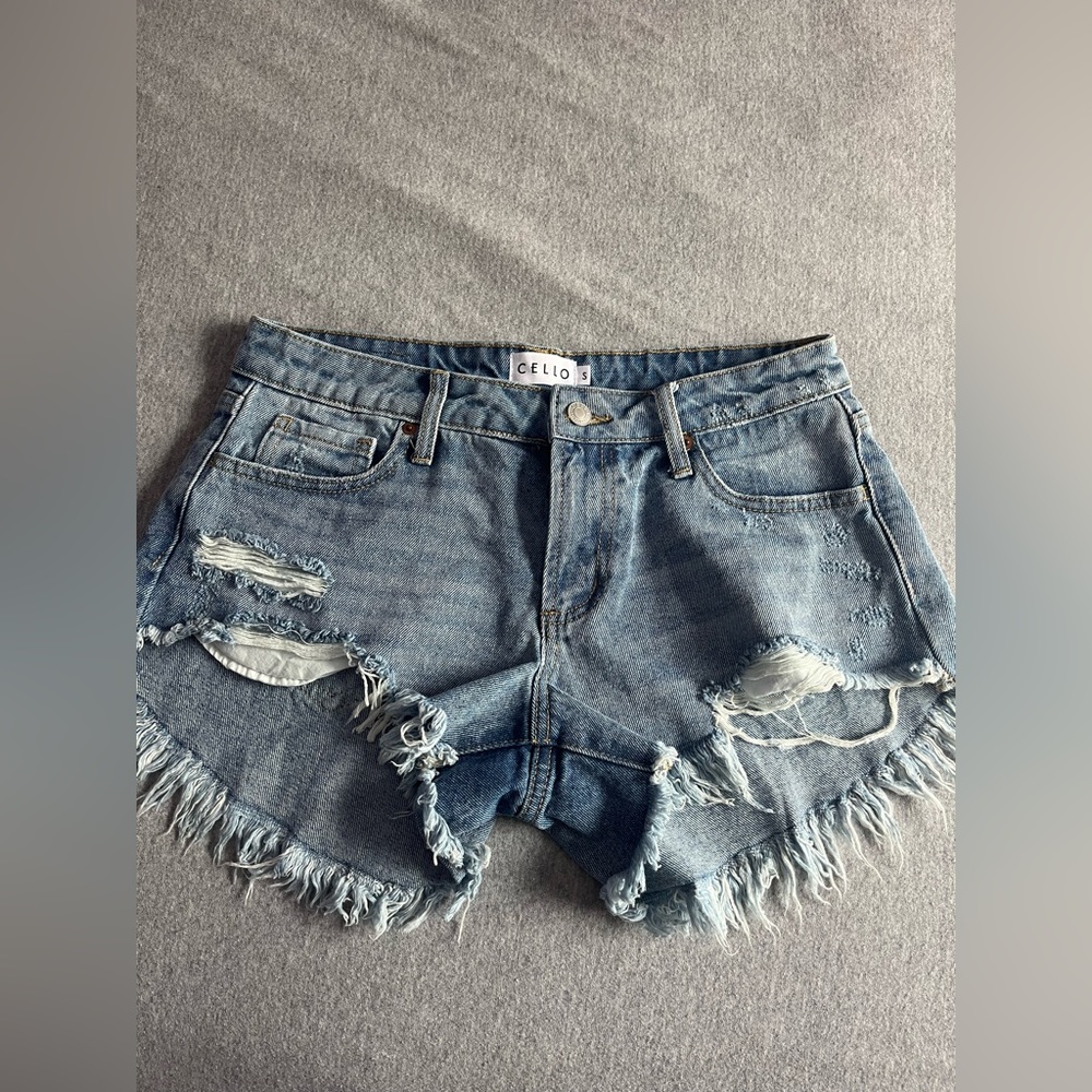 Cello jean shorts.